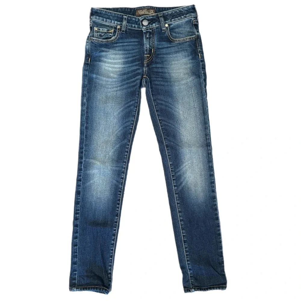 Jacob Cohen Jeans Size 26 Medium Wash Slim Rare Luxury Denim Made in Italy PW711